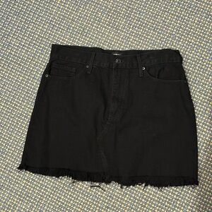 Just black, Jean skirt, size L